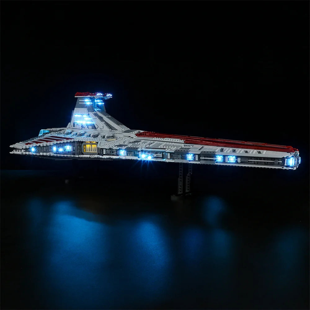 Ship From Italy Lighting For LEGO 75367 Venator-Class Republic Attack Cruiser Not Include Building Block(Only Led Light Kit)