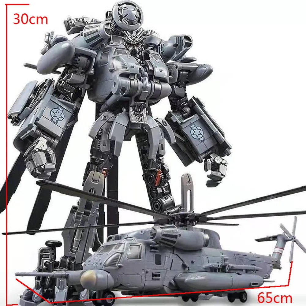 Transformation Robot M05 Blackout Deformation Toys Black Apple Vertigo M-05 Helicopter  Action Figure Model