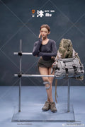 Limited Stock 1/6 Scale City Girl Mu 12 Inch Full Set Movable Action Figure CG001A MR.Z Beautiful Girl Model Toy for Collectors
