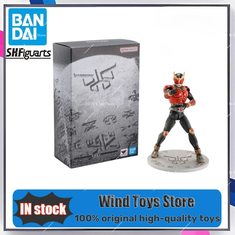 BANDAI Genuine Kamen Rider Kuuga Kamen Rider Kuuga Mighty Form S.H.Figuarts Anime Action Figure Collectible Model Kit