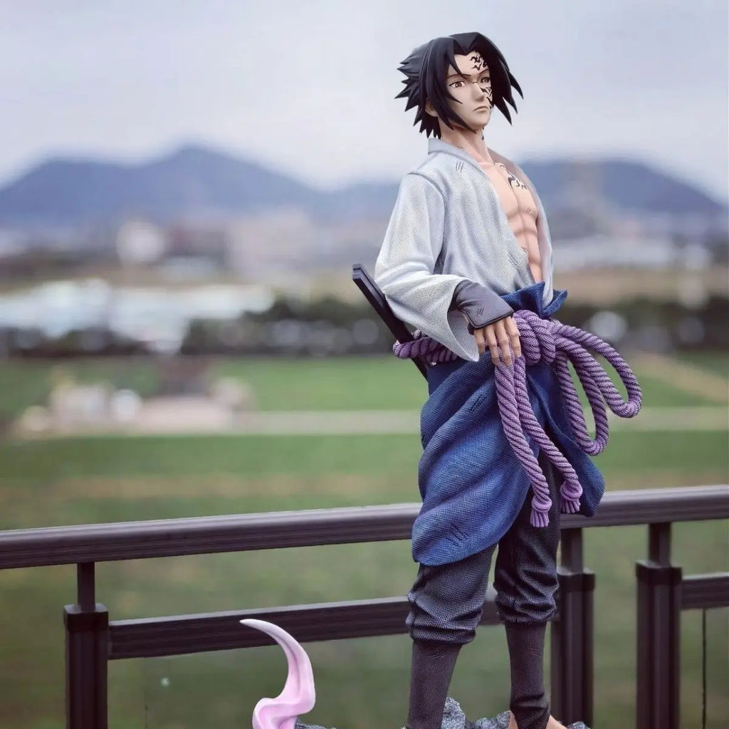 Anime NARUTO Figuren Uzumaki Naruto Uchiha Sasuke PVC Figuren Modell Manga Hokage Bausätze Spielzeug Ornamente ACG Sammlung Geschenk