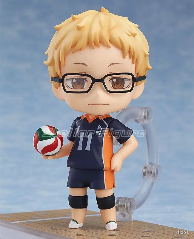 【SF】In Stock GSC Nendoron 616 Volleyball Boys Season 2 Tsukishima Hotaru Figures Original Collection Anime