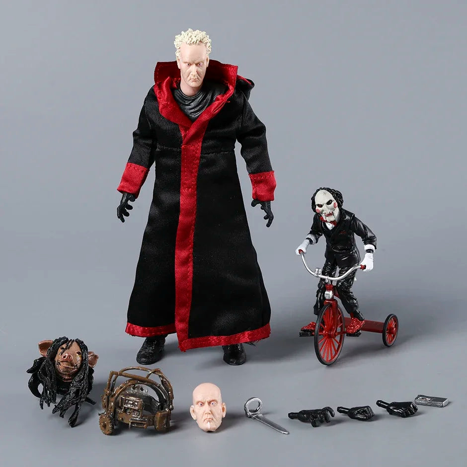 NECA Saw Ultimate Jigsaw Killer Black / Red Robe PVC Action Figure Model Toy Doll for Collectible