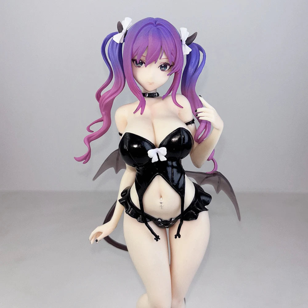 Anime Glowing Little Succubus Momoko 1/6 PVC Actionfigur Spielzeug 27 cm Momoroser Mädchen Anime Figur Modell Sammlung Puppengeschenk