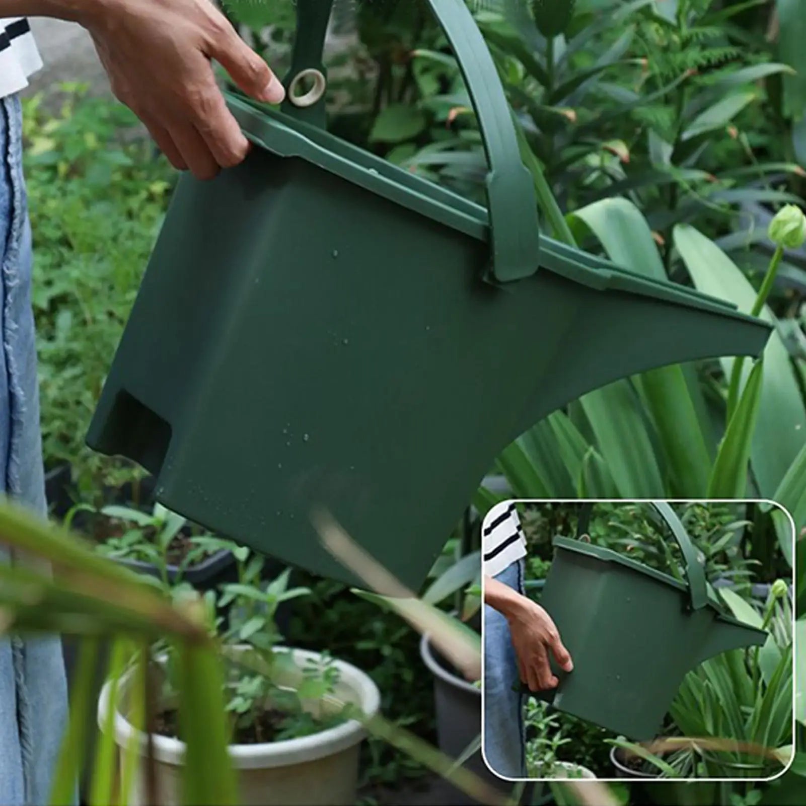 Garden Water Can Long Spout Plant Watering Can Precise Water Device Gardening Flower Pot Bucket For Berry Garden Beach Bathroom