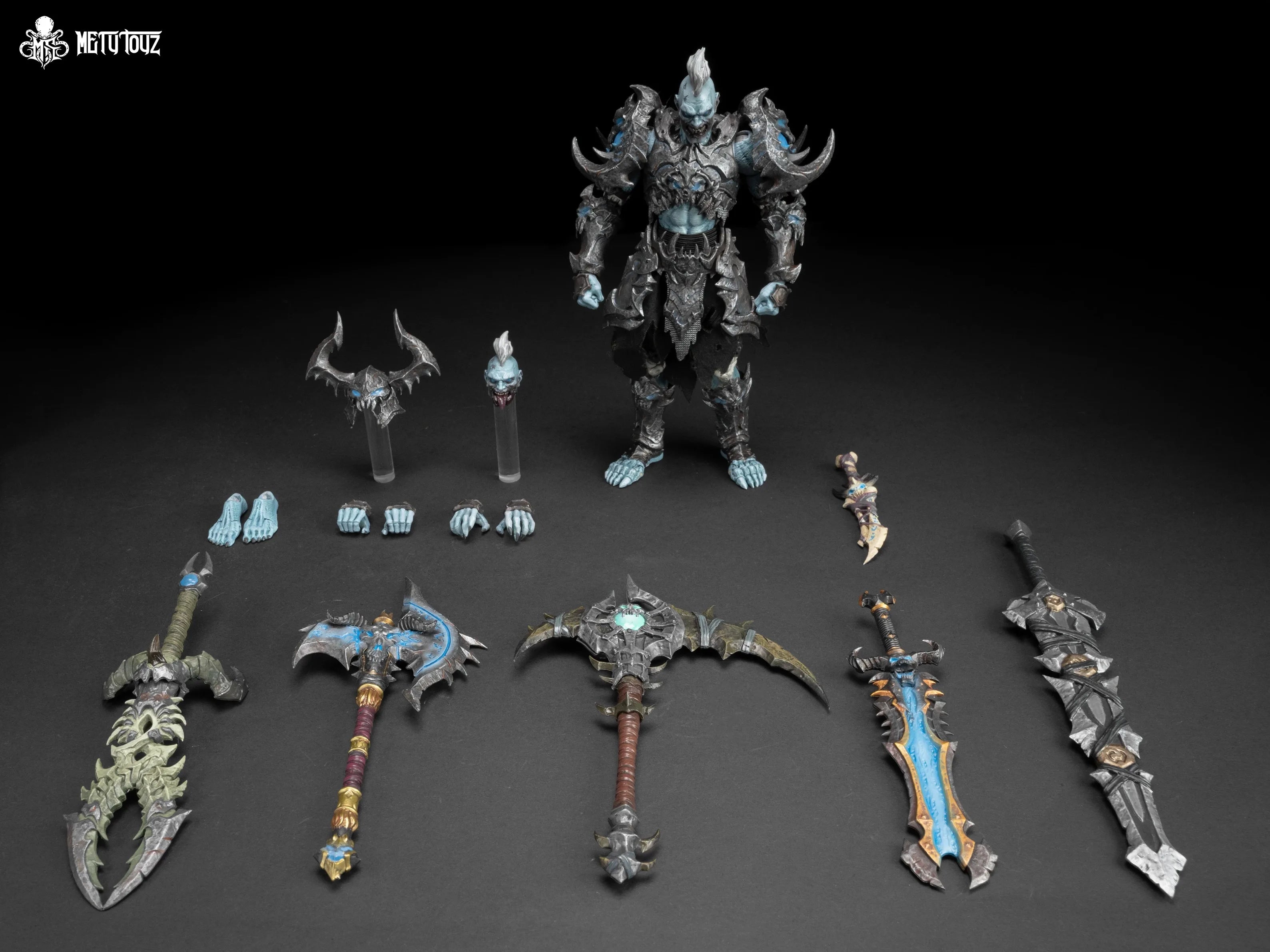【Pre-sale】Original Mety Toyz Death Knight Frostbone Saranor 1/10 Action Figure Toy Model Collection