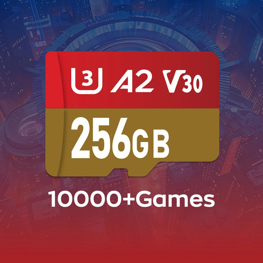 Retro Game Card for Steam Deck with Batocera 40 Plug & Play with 15000+ Games for PS3/PS2/PS1/PSP/WII/WIIU/XBOX/SS/DC Emulators