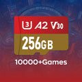 Retro Game Card for Steam Deck with Batocera 40 Plug & Play with 15000+ Games for PS3/PS2/PS1/PSP/WII/WIIU/XBOX/SS/DC Emulators