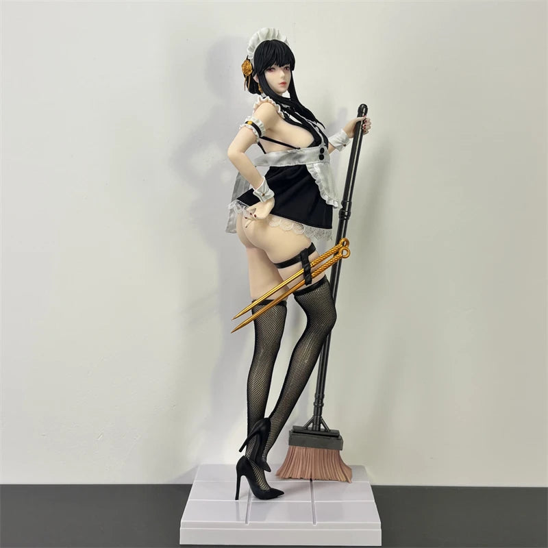 Spy X Family Yor Forger 36cm Action Figure Standing Pose Anime Statue Desk Decoration Collectible Maid Gift