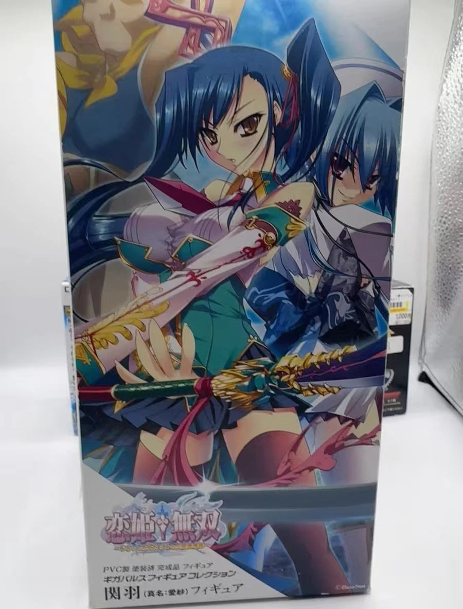 In Stock Original Shin Koihime Musou Kan'u Aisha Anime Action Figure Collection Model Toy Authentic Model CharacterToy Gift Doll