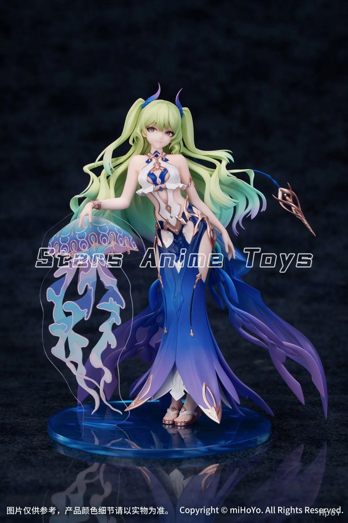 Original Myethos Gift+ Series Honkai Impact 3 Mobius The Daughter of Zhanbi 1/8 Toy Collection Model Animation Figur