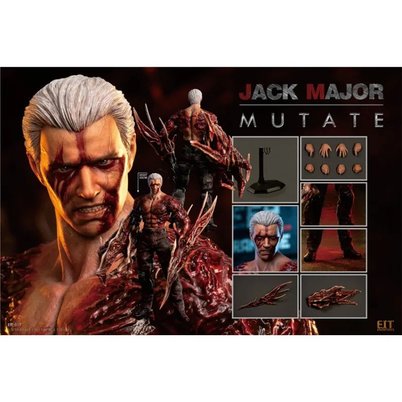 EIT017 END I TOYS 1/6 Scale Action Figures Resident Evil Anime Figure Major JACK Model Collection Gift Full Set