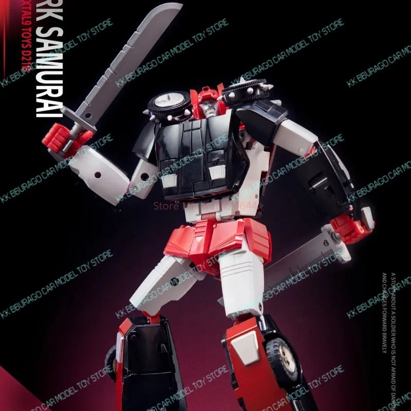 DX9 TOY Transforation D21B Action Figures Dark Samurai MP Scale G1 Model Figurines Robot Car Toys Children Boy Gift Collection