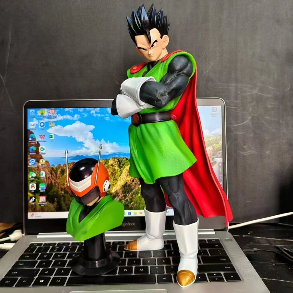 Dragon Ball Z Son Gohan Figur Austauschbare Köpfe Super Saiyajin PVC Actionfiguren Great Saiyaman Statue Sammlung Modell Spielzeug Geschenke