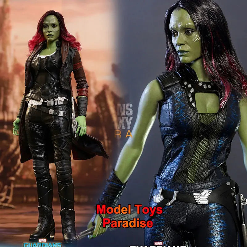 Original Hottoys HT MMS483 MMS259 1/6 Woman Soldier Gamora Marvel Super Hero Full Set 12inch Action Figure Collectible Toys Gift