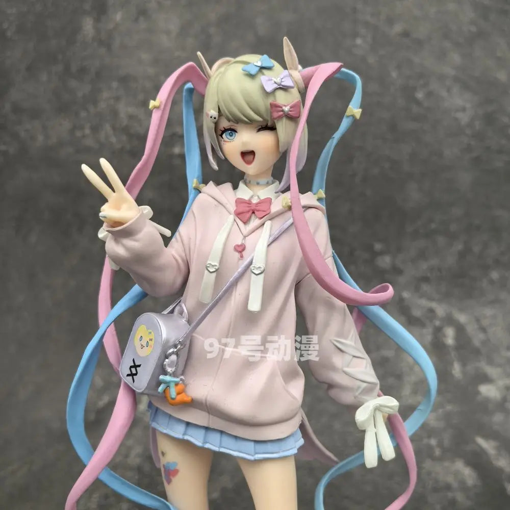 Needy Girl Overdose Anime Figure Parade Kangel Pvc Collection Model Kawaii Figure Birthday Ornament Collectible Toys