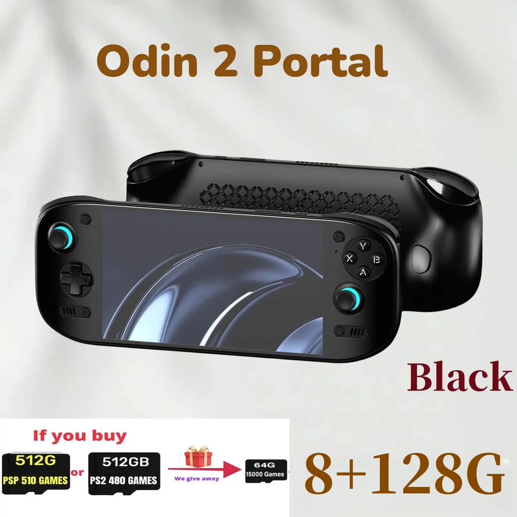 AYN Odin 2 Portal Handheld Game Console 7 Inch 120HZ Screen Android13 8000mAh 8Gen2 Open Source Portable Console PSP PS2 Gift