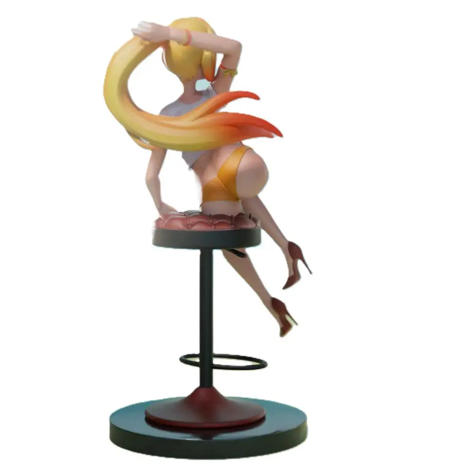 18cm-15cm-12cm-10cm) 3D Print Resin Toy Kit Gk Unpainted Figurine Diy Unassembled Statue Figures Model Toys