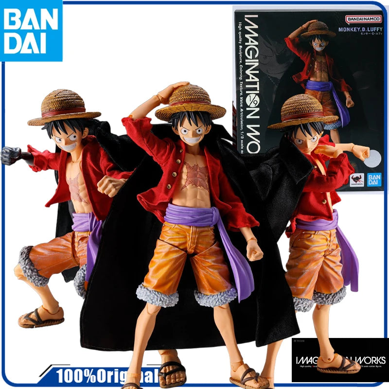 BANDAI GENUINE ORIGINAL   IMAGINATION WORKS SERIES REGULAR EDITION MUNCH D. LUFFY   Action Figure Toys For Boys Girls Kids Gift
