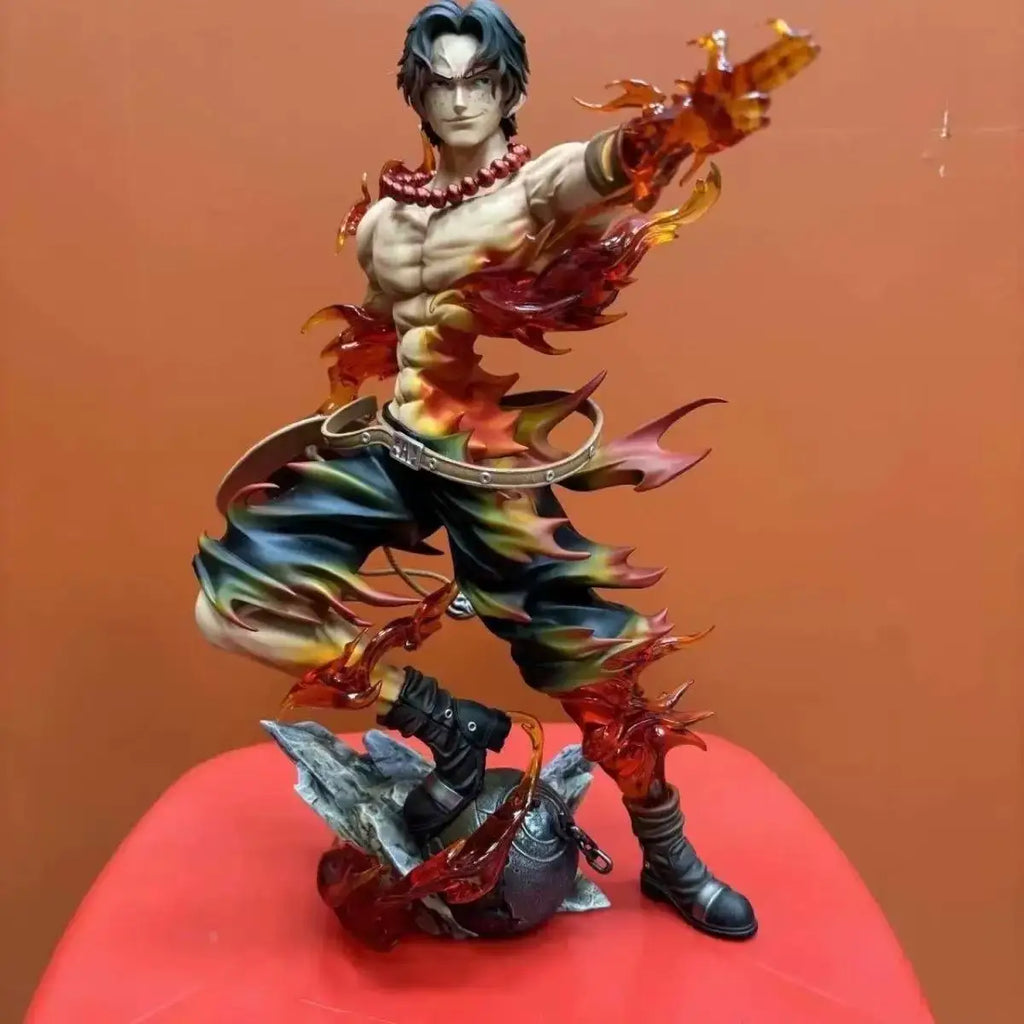One Piece Ace Anime Figure Portgas·D· Ace Action Figurine Statue Pvc Gk Model Collection Doll Desk Decoration Toy Birthday Gifts