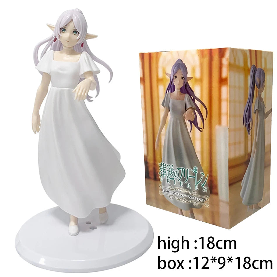 18-20cm Frieren: Beyond Journey's End Anime Figure Frieren Himmel Proposal Dance PVC Action Figure Model Collector Birthday Gift