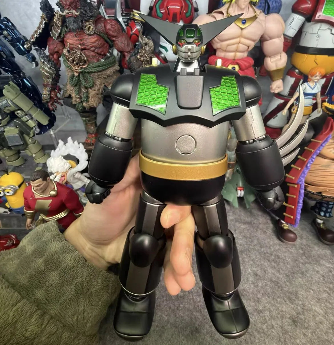 Official Blitzway 5pro Black Getter Getter Robo G Mazinger Alloy Articulated
