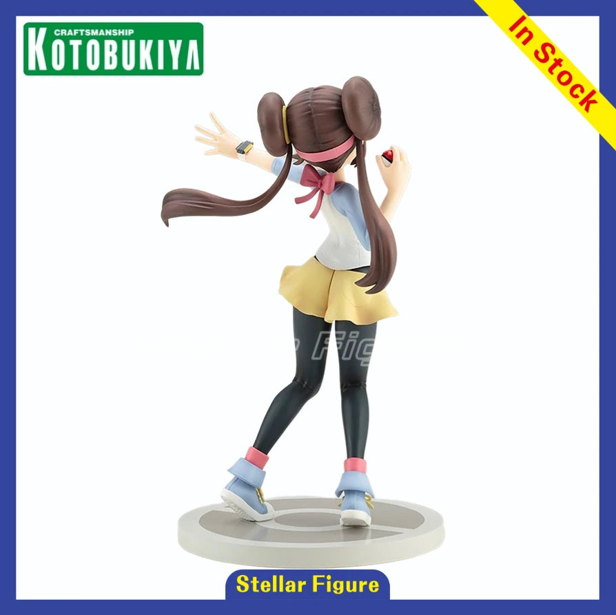 【SF】Original KOTOBUKIYA Pokémon ARTFX J Rosa Snivy 1/8 Figure Anime Model Toys Gifts