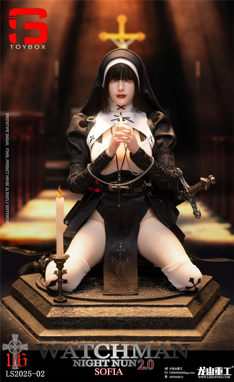 【2025 Q3 】Longshan Heavy Industry LS2025-02 1/6 Redemption of the Night Sophia Action Figure 12'' Female Soldier Full Set Model