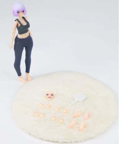 Manatee Industry 1/12 Scale Collectible Inanna Desktop Wars Series Mobile Suit Girl Yoga Limited Action Figure Full Set Model