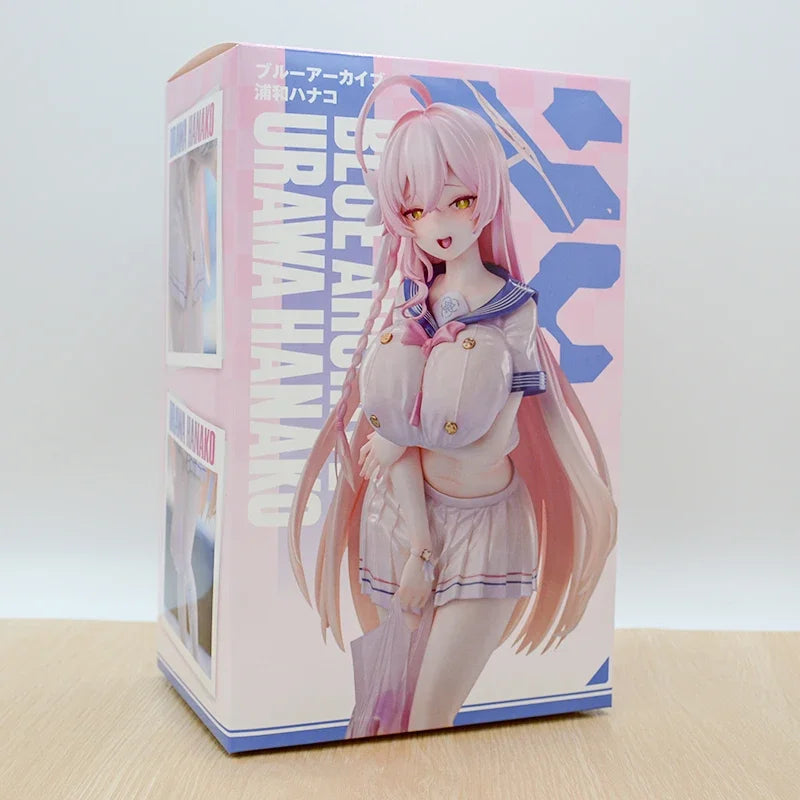 25cm Blue Archive Tsukatsuki Rio Anime Girl Figure Urawa Hanako/Asuma Toki Action Figure Asuna Ichinose Figurine Model Doll Toys