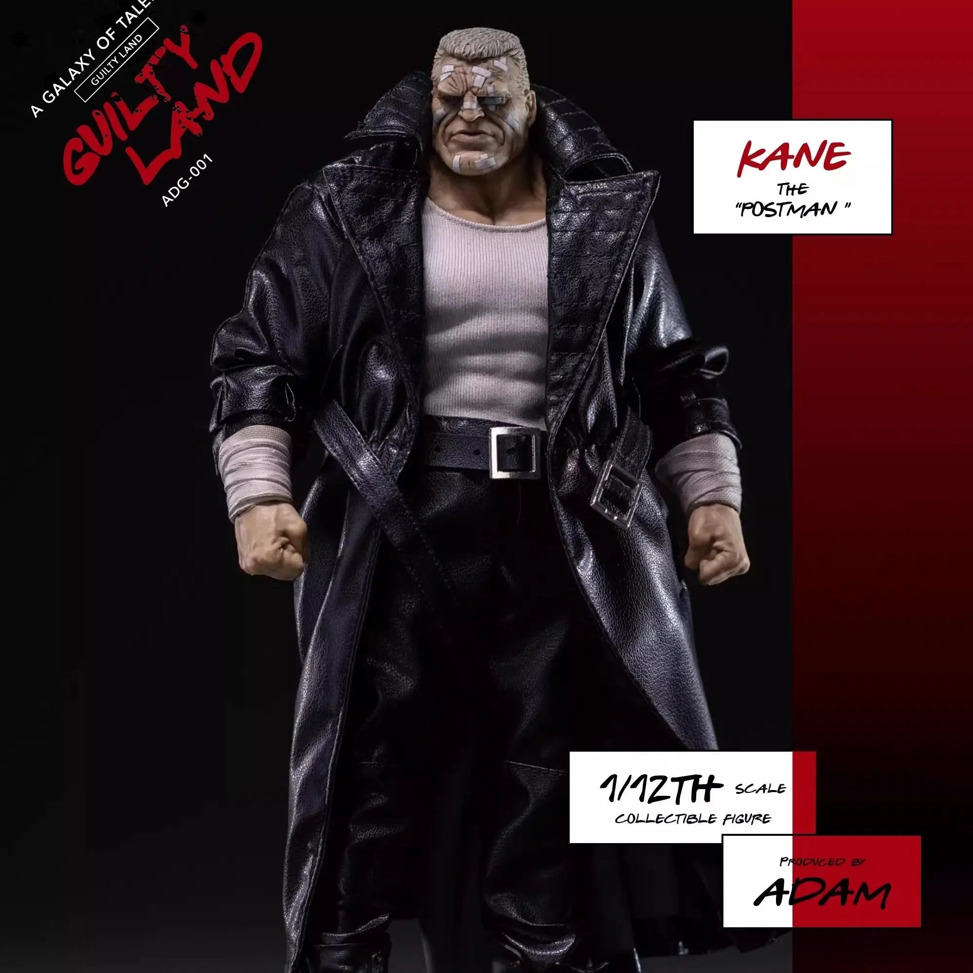 In Stock Original Muff Toys ADAM ADG-001 Guilty Land Postman Kane 1/12th Scale Action Figure Collectible Model Toy Figures
