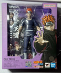 In Stock Bandai Original Shf Naruto Pain Tendo Anime Full Action Figure Finished Model Kit Original Box Toy for Children
