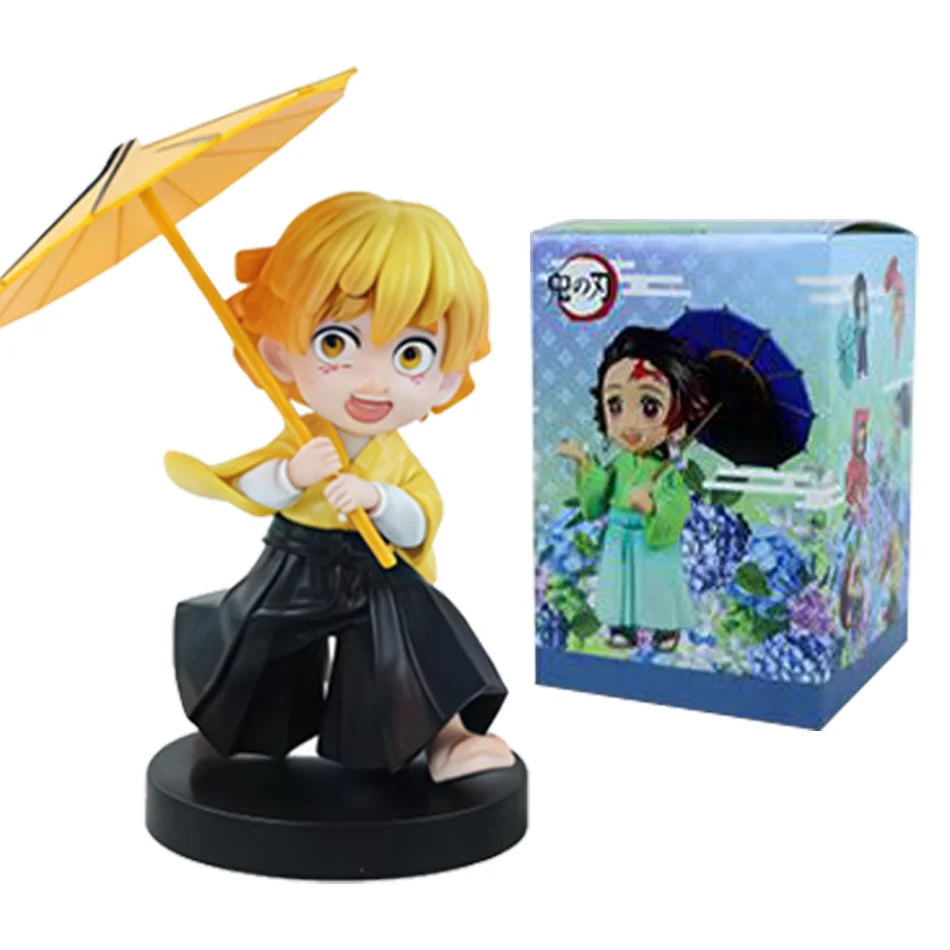 In Stock Original Anime Plum Rain Series AB Blind Box Figure Model Desktop Ornament Trendy Toys Collectible Gift