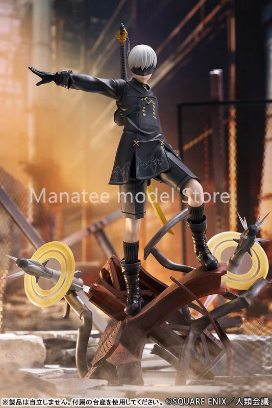 PROOF Original TV Anime "NieR:Automata Ver1.1a" 9S PVC Action Figure Anime Model Toys Collection Doll Gift