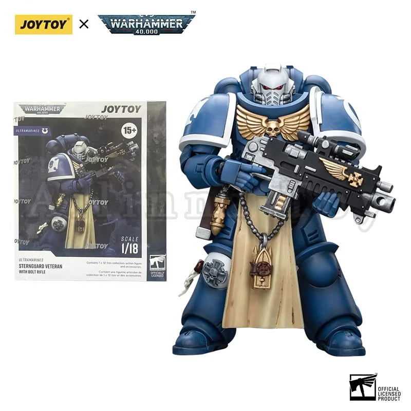 JOYTOY 1/18 Action Figure The Horus Heresy 40K Ultra Squads & Mechas Lieutenant Titus Anime Military Model