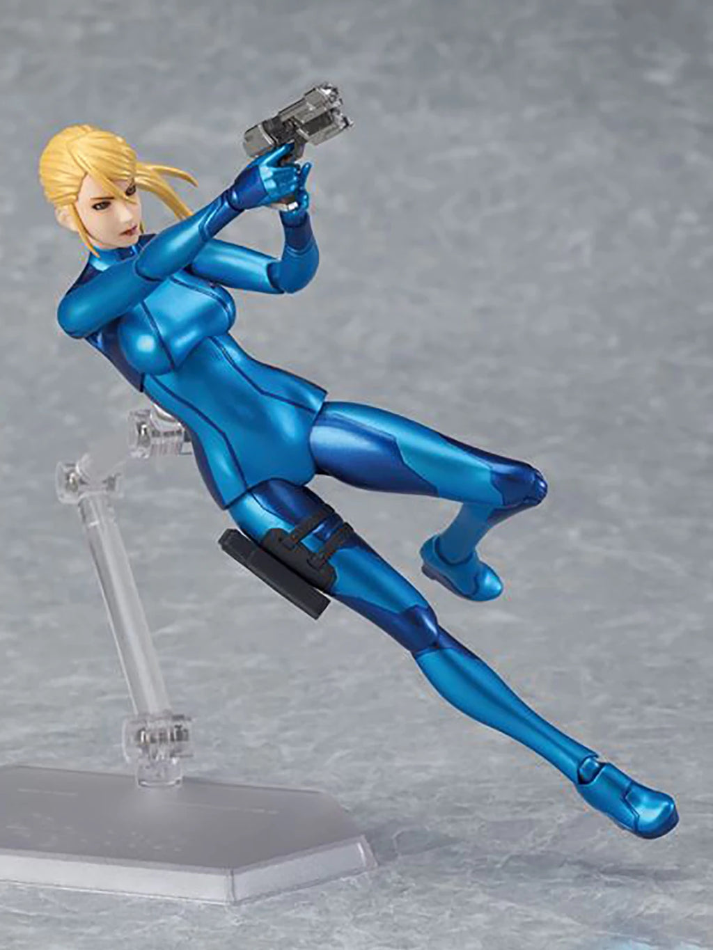 Original Genuine Max Factory Action/Dolls Figma (#306) (#133) Metroid: Other M Samus Aran & Zero Suit Ver. H=135mm H=15cm Figure