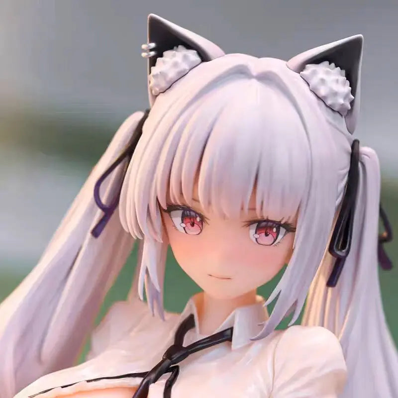 Alvina Cat Ear girl beautiful girl Cartoon Figure Model Statue Collection Desktop Decoration Ornament Toys gifts for fans