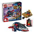LEGO Building Blocks Superhero Series 76319 Captain America vs. Thanos Children's Building Blocks Toy Gift