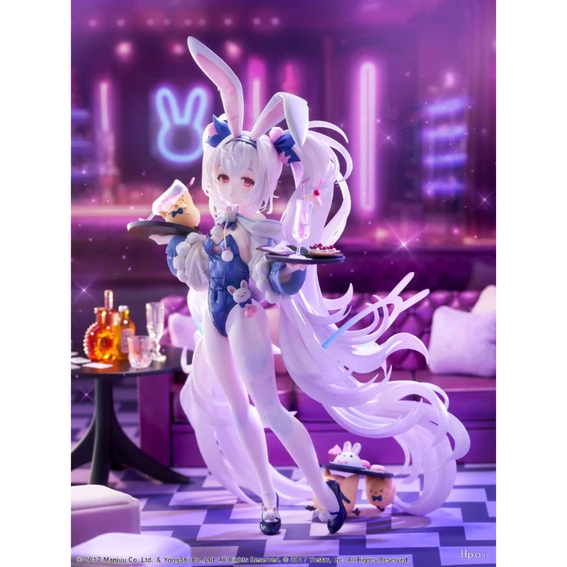 WING Azur Lane Laffey II Sleepy Busy Day 1/7 Scale PVC Figure with Replacement Face Gifts Toys Model Original Garage Kit Kawaii
