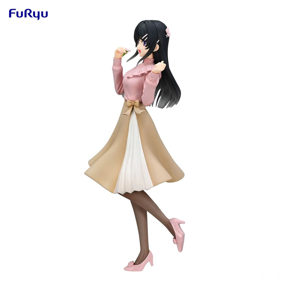 Original in Stock FuRyu Seishun Buta Yarou Wa Bunny Girl Senpai No Yume Wo Minai Sakurajima Mai Anime Figure Model Decoration