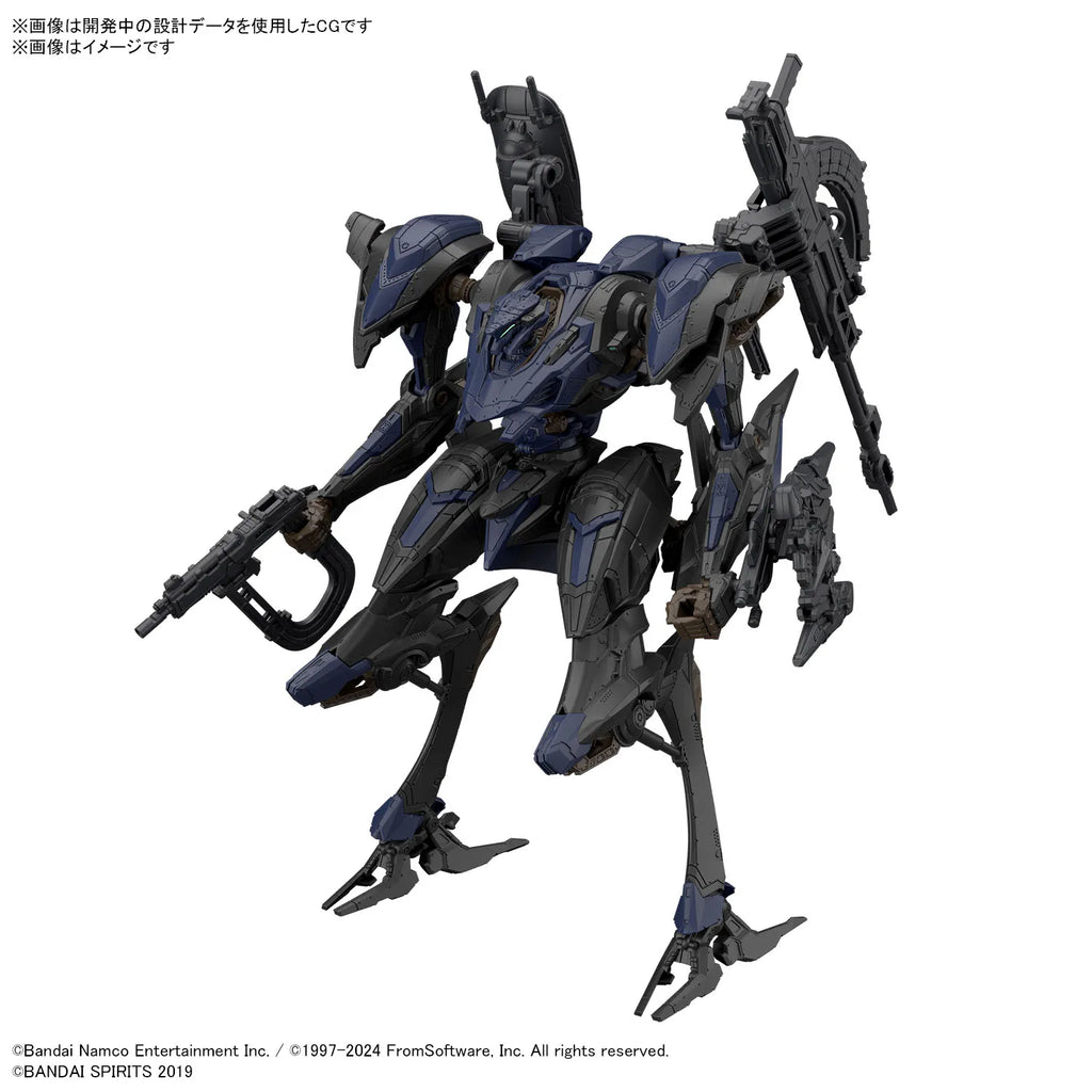 Bandai 30MM Model Kit ARMORED CORE VI NIGHTFALL STEEL HAZE Anime Figure BD011 MELANDER Liger Tail CC2000 ORBITER Assembly Robot