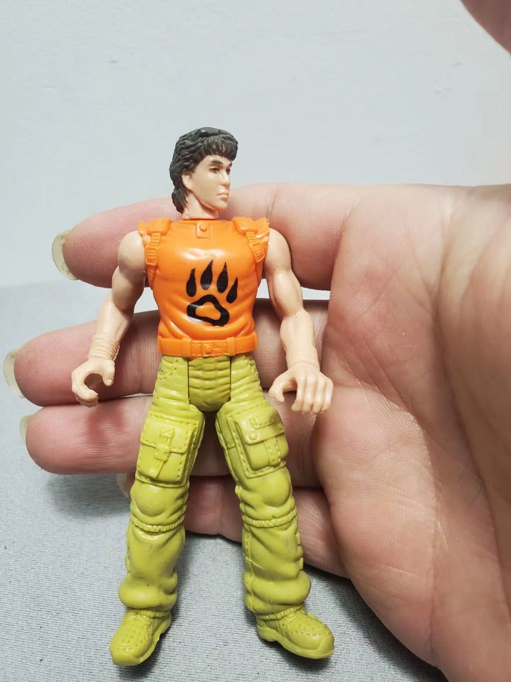 9cm 3.75" Solider Farmer Worker Military Police Action Figure Limite Collection Pirate Player Model Toy Gift for Kid Child Adult