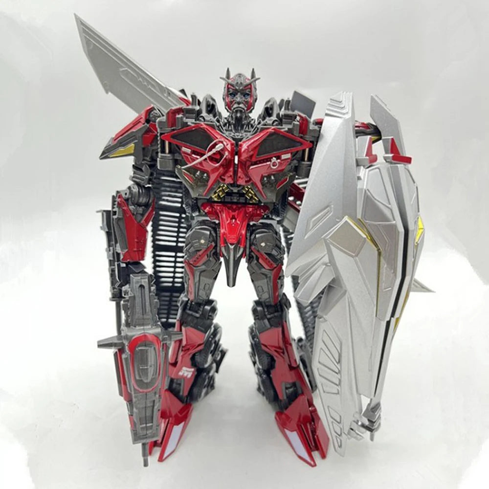 Трансформиращи играчки BAIWEI Sentinel Prime TW1024 Пожарна машина TW-1024 Автоботи Камион Модел SS61 Екшън фигурка Деформиращ робот