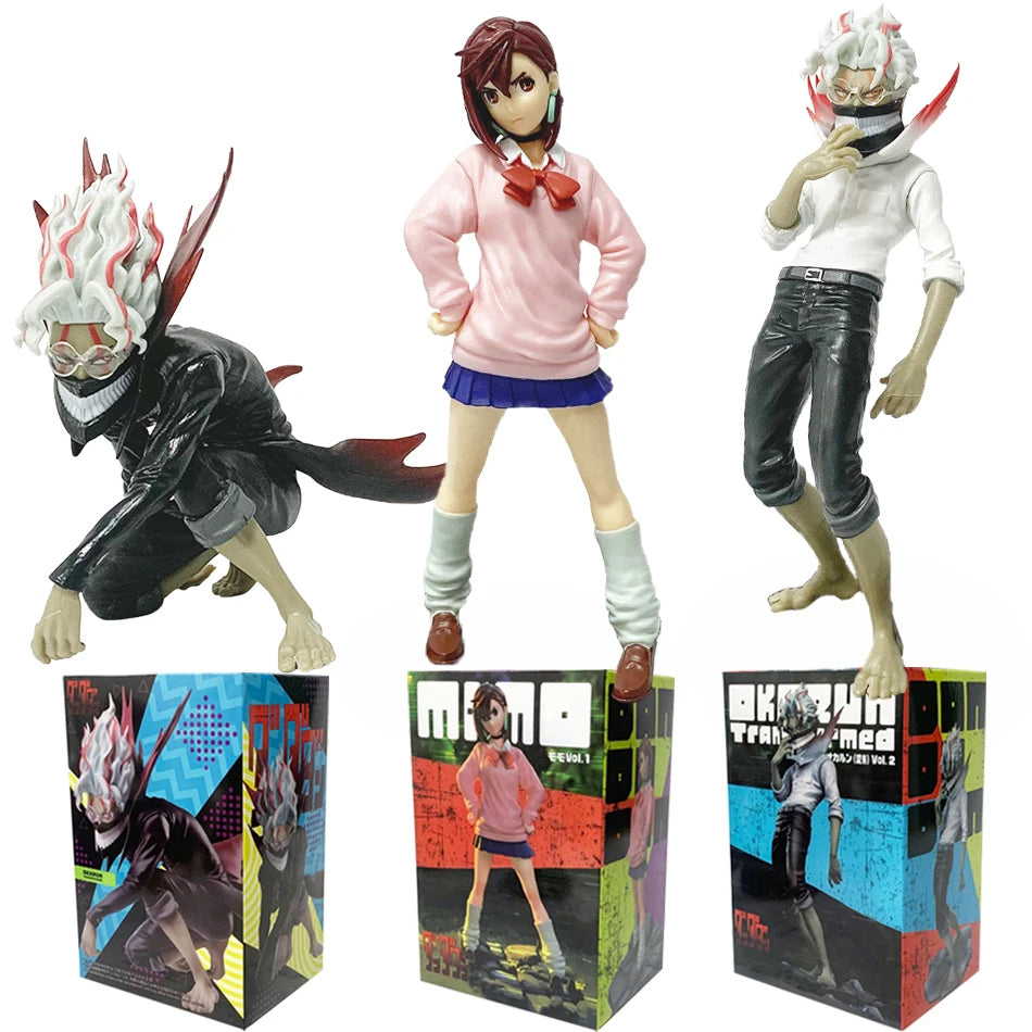 18 см аниме фигурка Dandadan Ayase Momo Takakura Ken SHFiguarts Transformed Assembly PVC модел Decora Toy Екшън фигурки Подарък