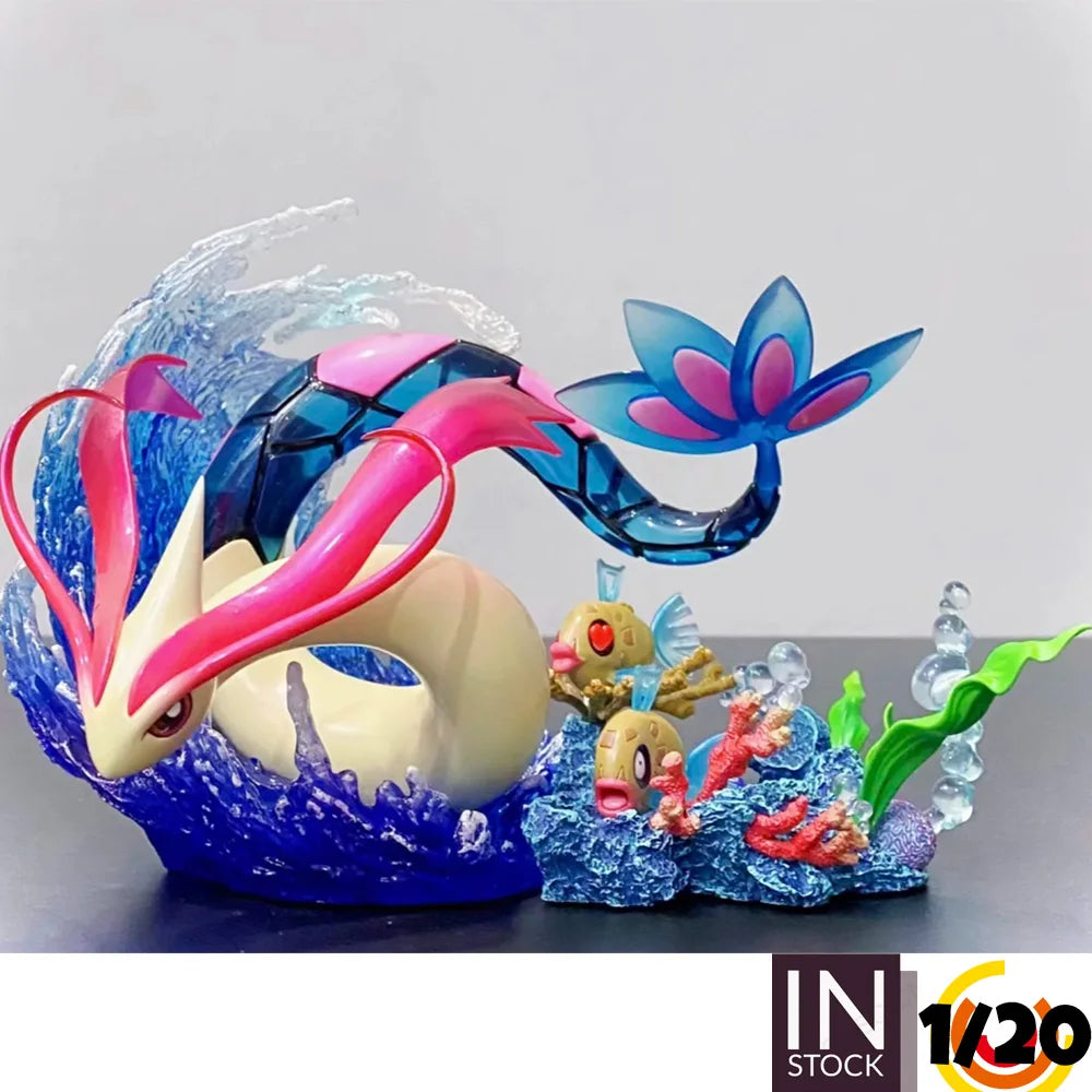 [In Stock] 1/20 Scale World Resin Figure [ZXZ] - Feebas & Milotic