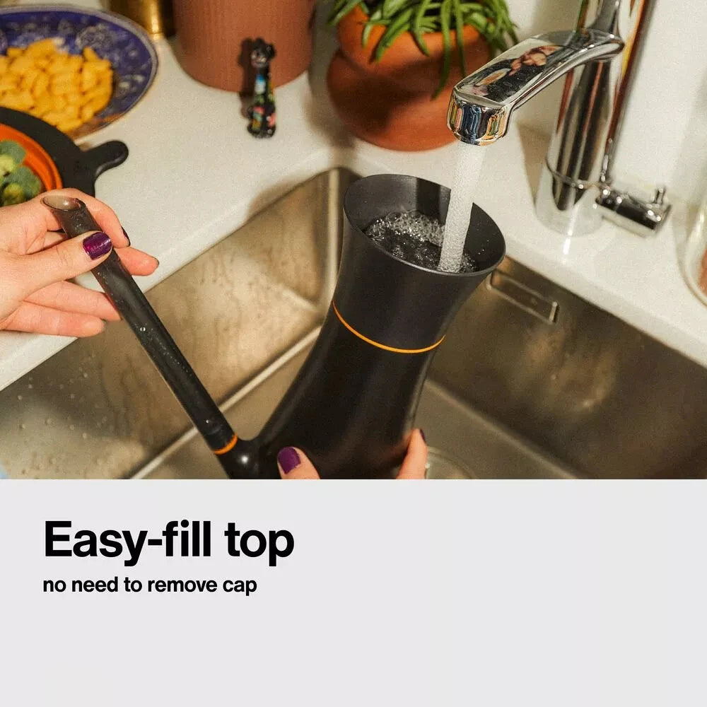 40 OZ Small Watering Can for Indoor Gardening,Recycled Plastic Water Cans for House Plants with Anti-Drip and Removable Nozzle