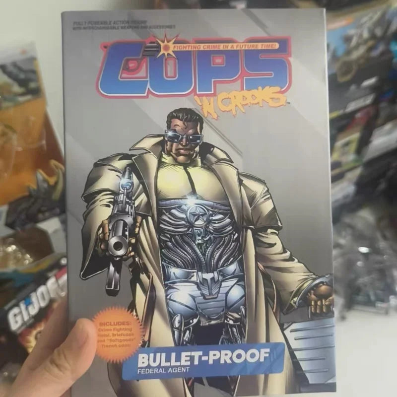 New Genuine Cops N Crooks Action Figure 1/12 Scale Bulletproof Detective Articulated Collectible Models in stock