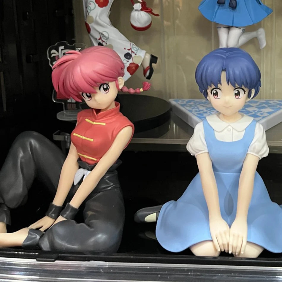 Оригинална фигурка BANDAINAMCO BANPRESTO Ranma 1/2 Relax Time Shampoo Tendou Akane Ranma от PVC, модел, колекционерска фигурка, играчка
