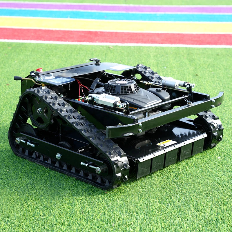 Customized  remote control lawn mower Crawler Remote Control Orchard Lawn Weeder River Embankment Slope Lawn Mower Wasteland