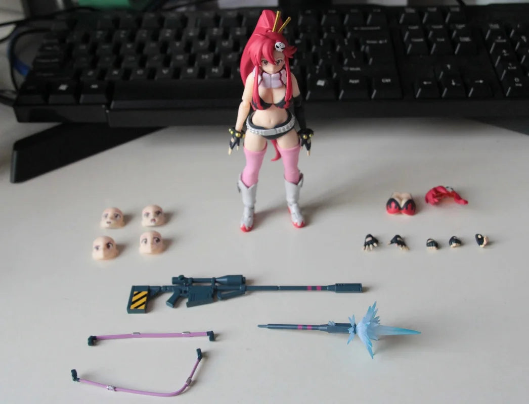 In Stock Genuine No Box Aniplex+ Buzzmod Tengen Toppa Gurren-Lagann Yoko Littner 15cm Action Model Yoko Figurine Toy